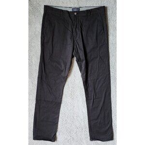 Across the Pond Signature Line Grayish Black Stretch Pants Size 34 x 32